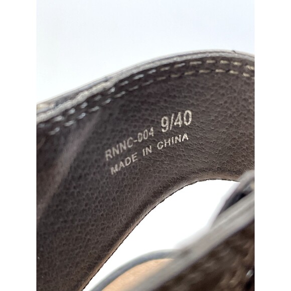 Chinese Laundry Womens Heeled Zip Open Toe Booties Size 9/40 Taupe Shoes - Picture 11 of 12